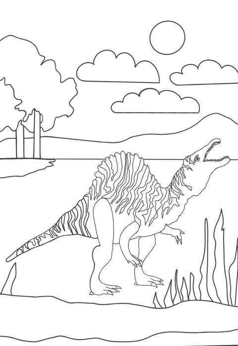 Dinosaur Colouring and Activity Books - Arts and Heritage St. Albert