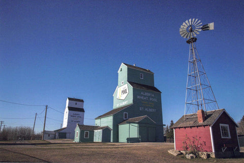 Francoise Noel Cards The Grain Elevators - Arts and Heritage St. Albert