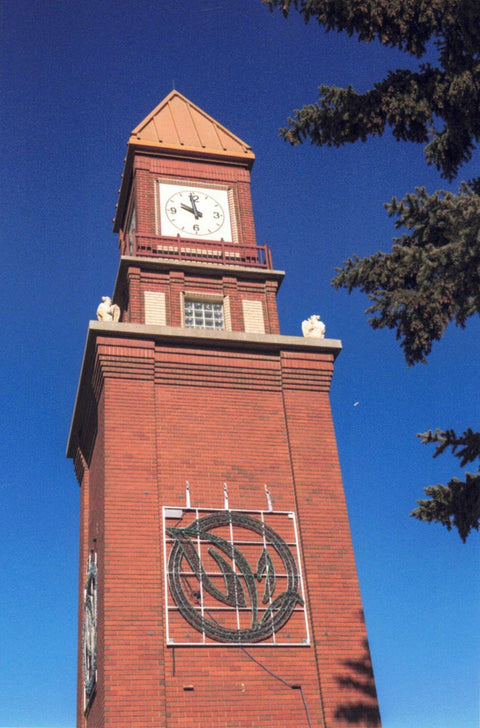 Francoise Noel Cards Clock Tower - Arts and Heritage St. Albert