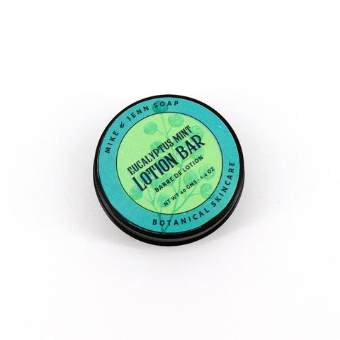 Eucalyptus Mint Lotion Bar - Arts and Heritage St. Albert