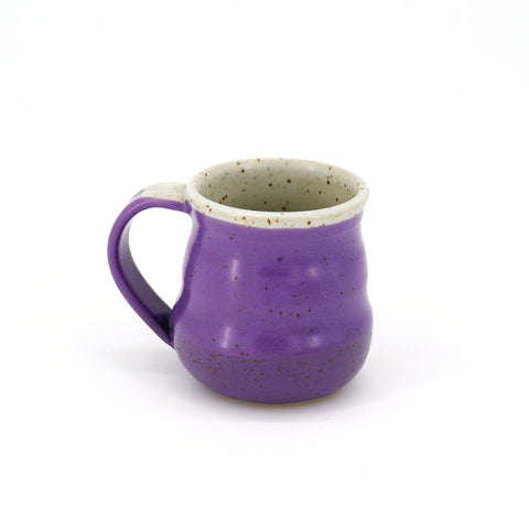 Speckled Purple & White Mug Style 1 - Arts and Heritage St. Albert