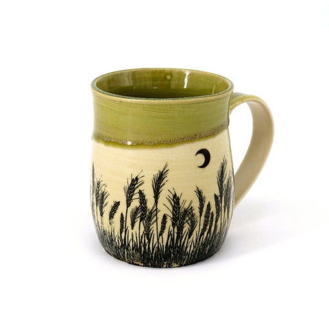 Wheat Fields Handmade Mug - Arts and Heritage St. Albert