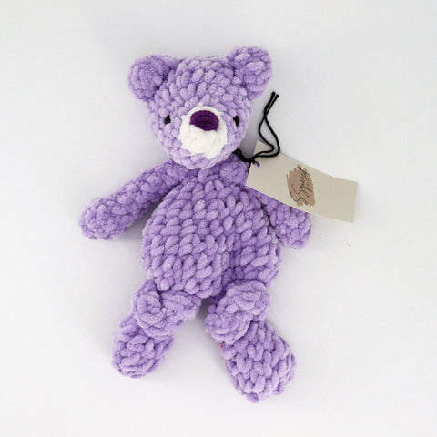 Crocheted Little Bear 'Snuggler' - Arts and Heritage St. Albert