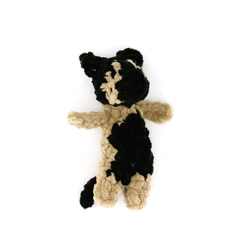 Crocheted Teenie Puppy 'Snugglers' German Shepherd - Arts and Heritage St. Albert