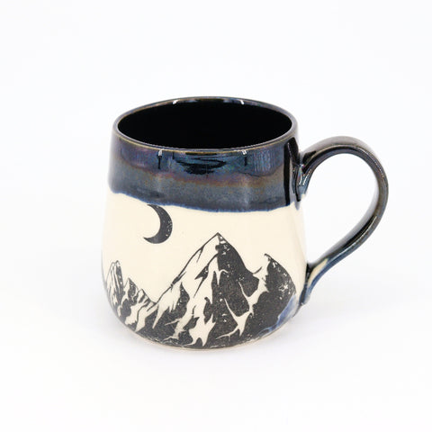 Mountains and Moon Mug - Arts and Heritage St. Albert