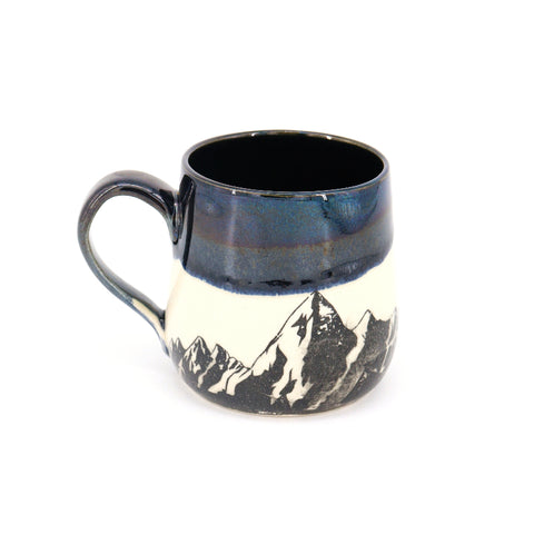 Mountains and Moon Mug - Arts and Heritage St. Albert