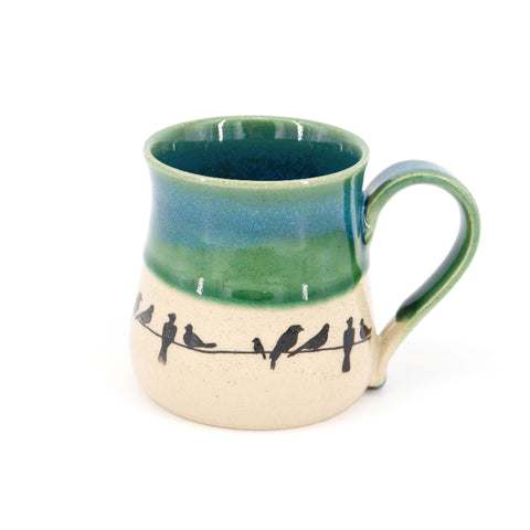 Bird on a Wire Mug - Arts and Heritage St. Albert