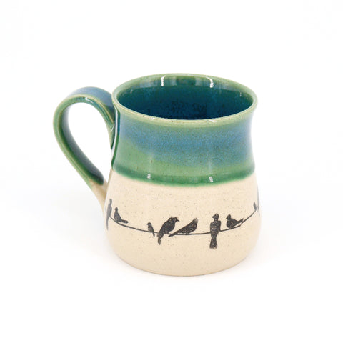 Bird on a Wire Mug - Arts and Heritage St. Albert