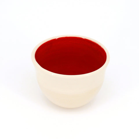 Medium Prep Bowls Bright Red - Arts and Heritage St. Albert