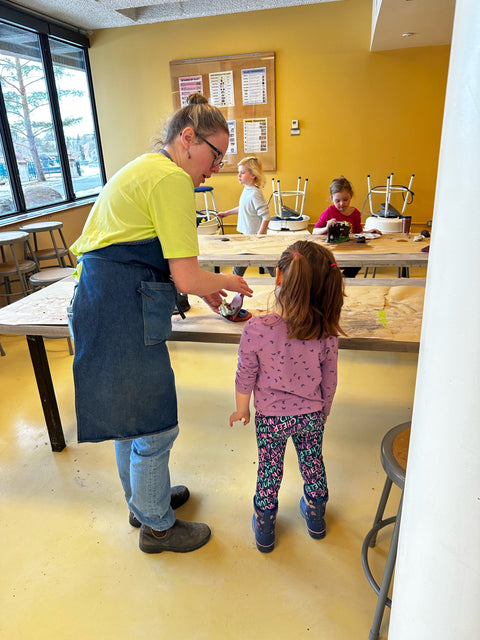 Winter – Kids Clay - Arts and Heritage St. Albert