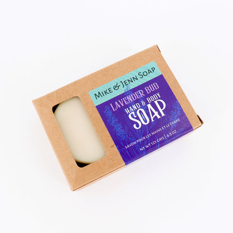 Lavender Bud Hand & Body Soap - Arts and Heritage St. Albert