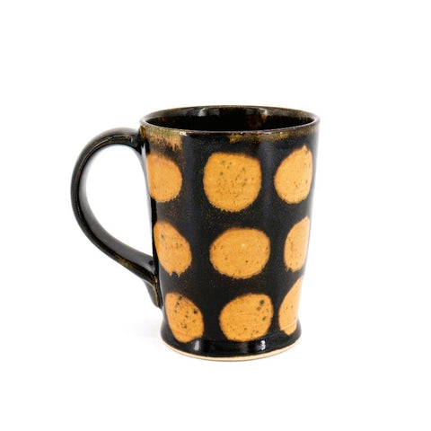 Brown Dots Mug - Arts and Heritage St. Albert