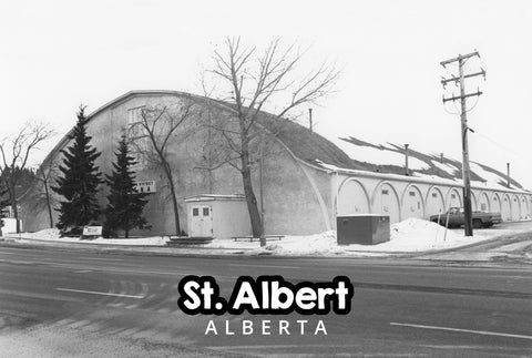 Postcards St.Albert and District Arena (Ducky Dome) 1992 - Arts and Heritage St. Albert
