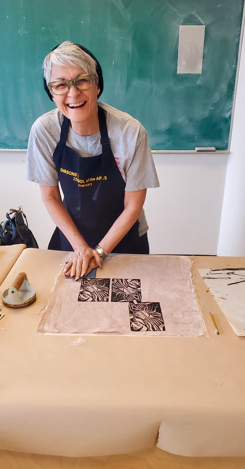 Printmaking on Fabric - Arts and Heritage St. Albert