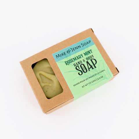 Rosemary & Mint Hand & Body Soap - Arts and Heritage St. Albert